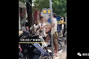 男子偷外卖被外卖小哥绑电线杆上!不吃只为丢垃圾桶令人气愤
