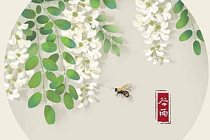 槐花能够保养头发头发最天然的保养方法